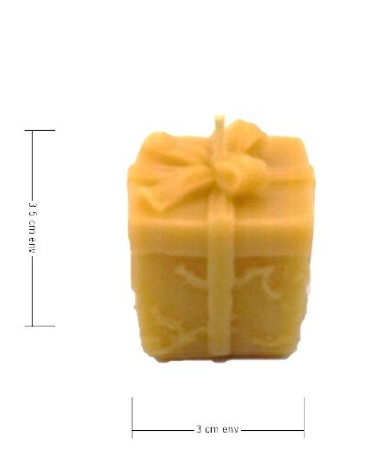 bougie-cire d'abeille-cadeau